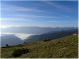 Uskovnica (Lom) - Planina pod Mišelj vrhom
